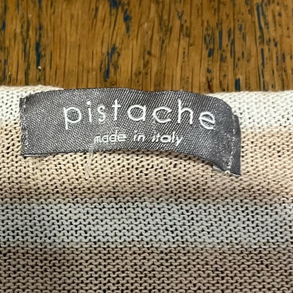 ❣️PISTACHE Oversized Striped Sweater Size L - Picture 2 of 8